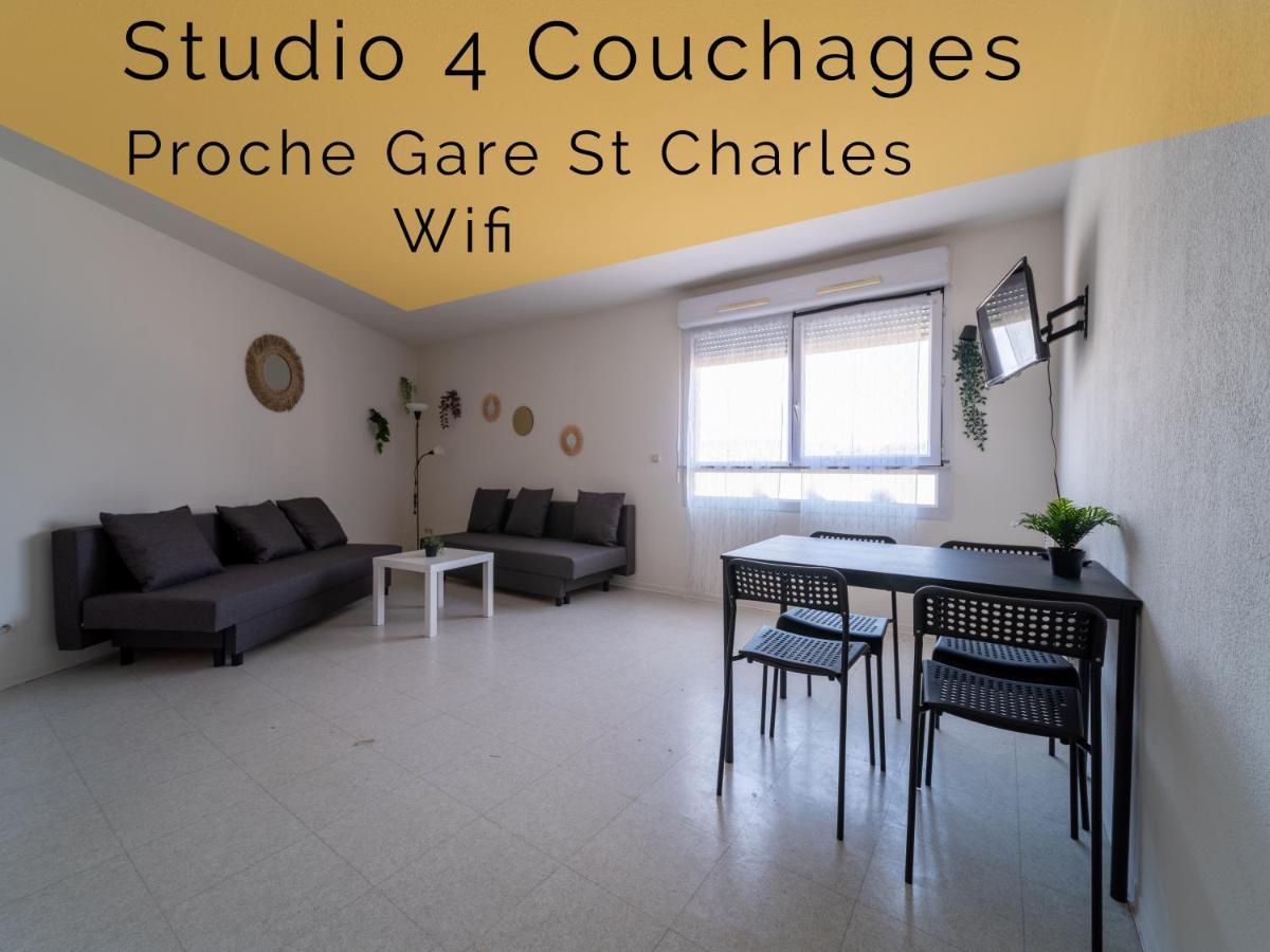 Appartement Climatise Avec Parking A 6Min A Pied De La Gare St Charles Марсилия Екстериор снимка