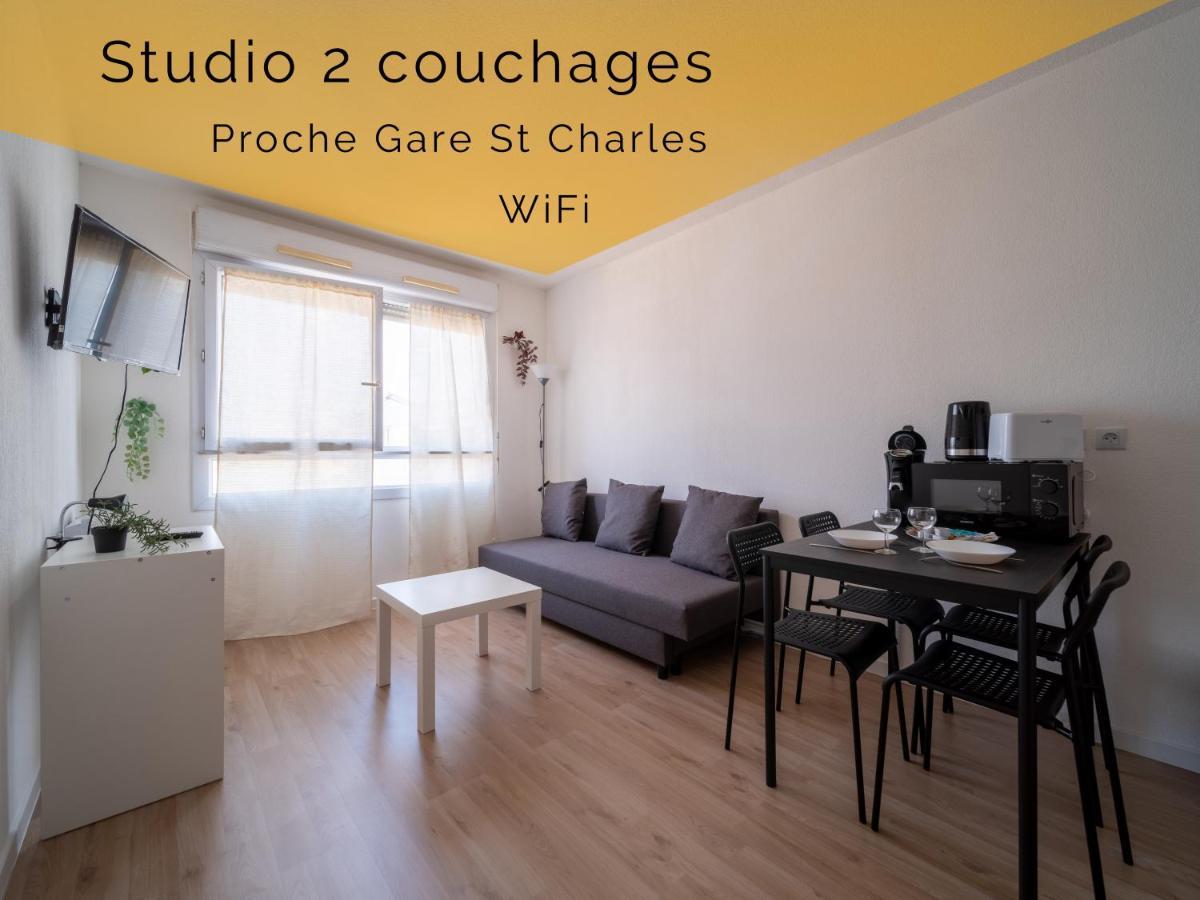 Appartement Climatise Avec Parking A 6Min A Pied De La Gare St Charles Марсилия Екстериор снимка