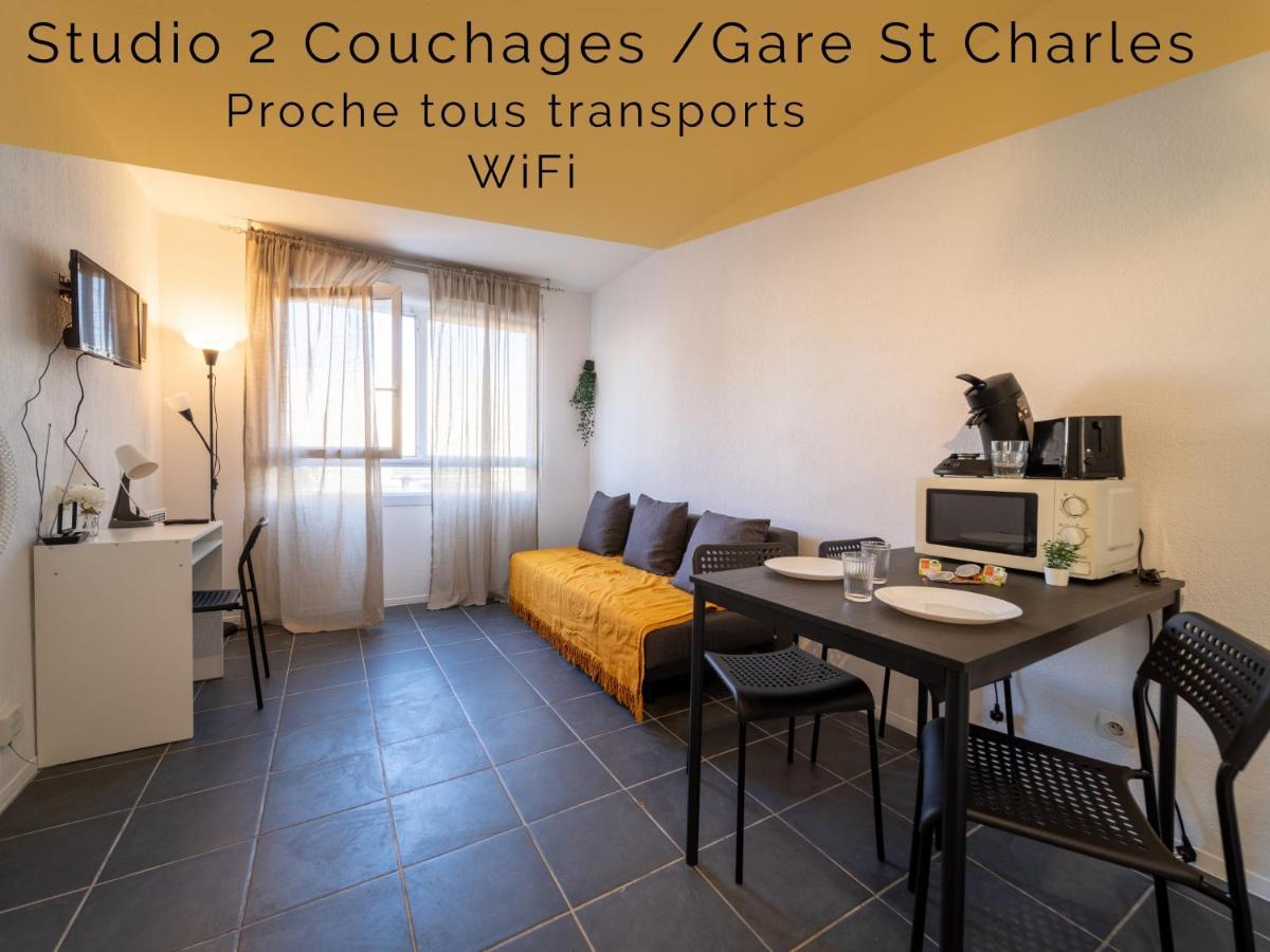 Appartement Climatise Avec Parking A 6Min A Pied De La Gare St Charles Марсилия Екстериор снимка